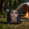 KKim KKardashianS Pillow Cover Polyester Square Cushion Case 45 cm Decorative for Home Couch Bed Car Decor