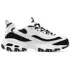 (WMNS) Женские кроссовки Skechers DLITES 1.0 'Белый Черный' 896121-WBK