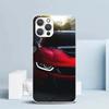 Сине-красная машина для iPhone 16 17 Air 15 14 Pro Max 16E Чехол для телефона 13 Mini 12 11 7 SE 8 Печатный узор Подходящие чехлы 16 15 14 Pro Max 13