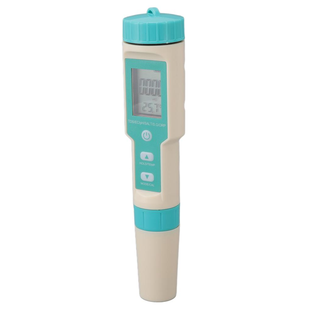 Измеритель качества воды ORP PH TDS TEMP EC Salinity SG 7 в 1 точная цифровая ручка для тестирования воды с