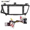 SKYFAME Car Frame Fascia Adapter Canbus Box Decoder Android Radio Dash Fitting Panel Kit For Kia K7 Cadenza