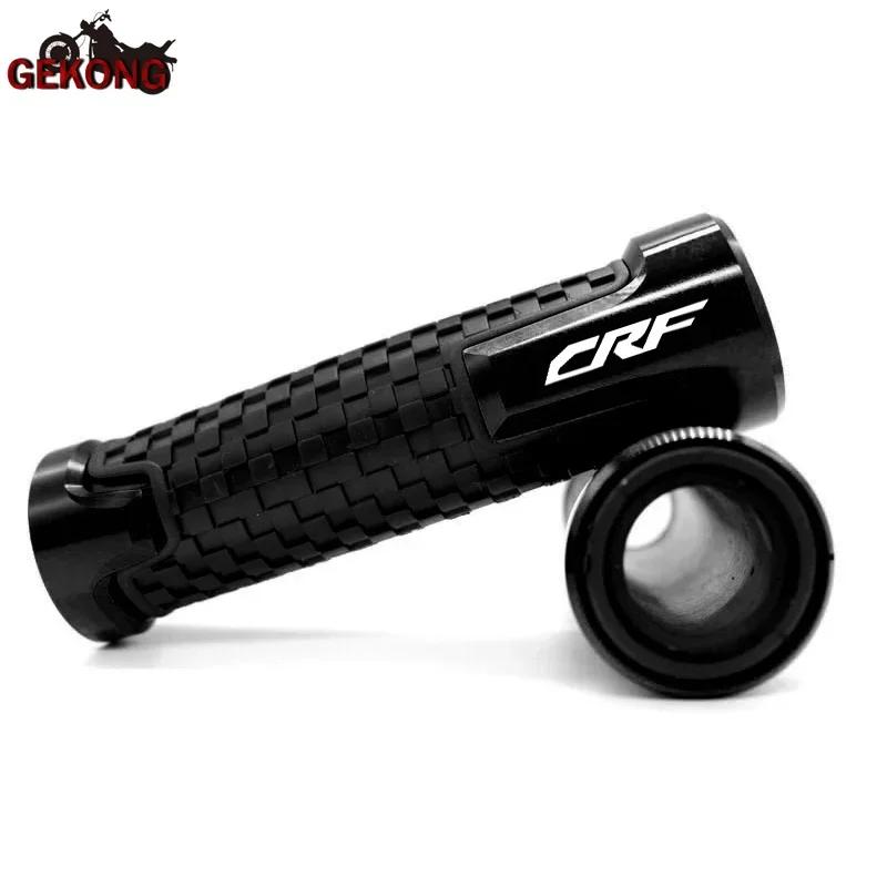 Fit For CRF 150 230 250 450 1000 R RX X F L M RALLY L Motorcycle Hand Grips CNC Throttle Moto Handlebar Soft Rubber Grips