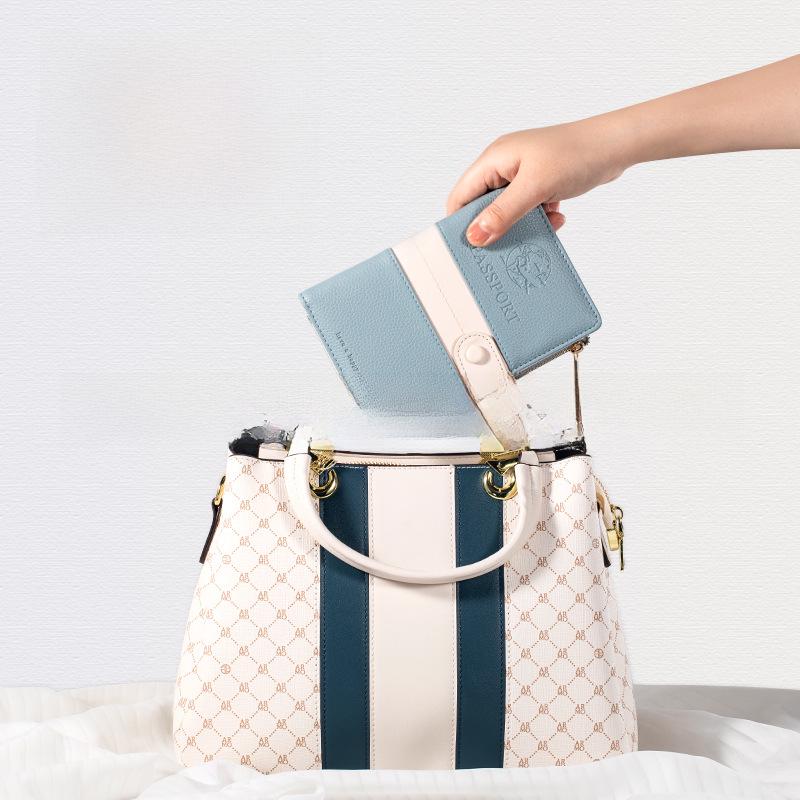 Кошелек для владельца паспорта и прав: Организатор трансграничных путешествий для мужчин и женщин