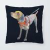 Декор дома Наволочка для подушки с собакой Грейхаунд Французский бульдог Подушка Синий Игровое кресло Диван
