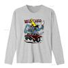 Футболка Ed Big Daddy Roth Rat Fink Hot Rod Wild Child для S 5XL Американская Сделано фанатами Серая винтажная Стиранная Удобная уличная одежда