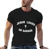 Jesus Loves UK Garage T-Shirt Casual Everyday Short Sleeve T-Shirt