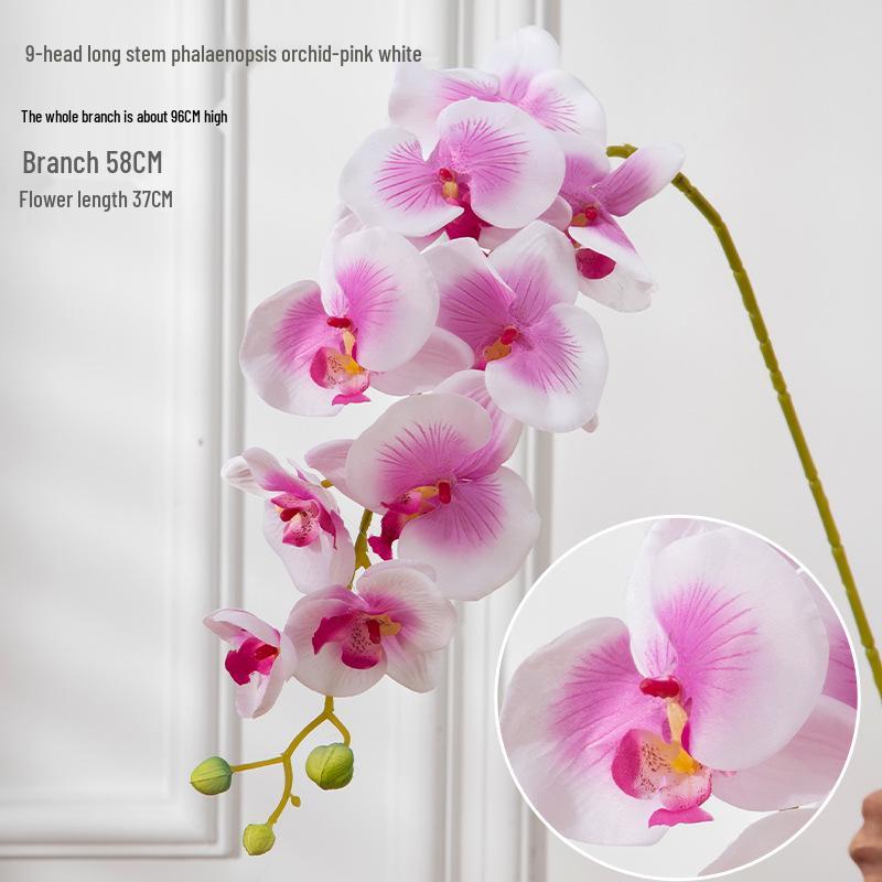 Роскошный реалистичный искусственный цветок фаленопсиса для свадеб и домашнего декора
