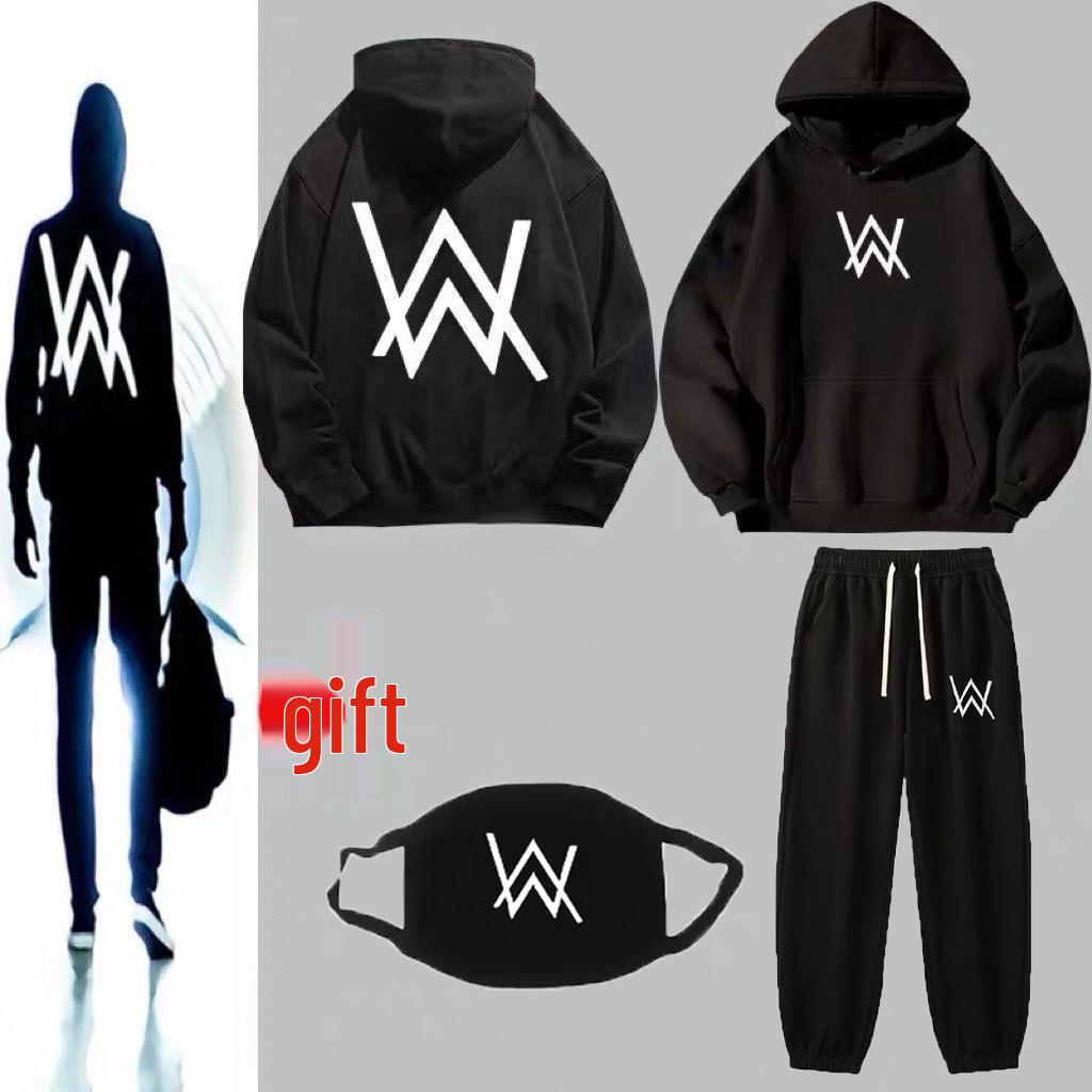 Худи Alan Walker DJ Jiahhao Battle Suit: Мужской комплект: Худи и Маска (Осень/Зима)