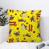 Good Night George C-Curious Monkey Pillow Case Plush Fabric Soft Pillowcase Double Sided Print Cushion Cover Throw Pillow Cover