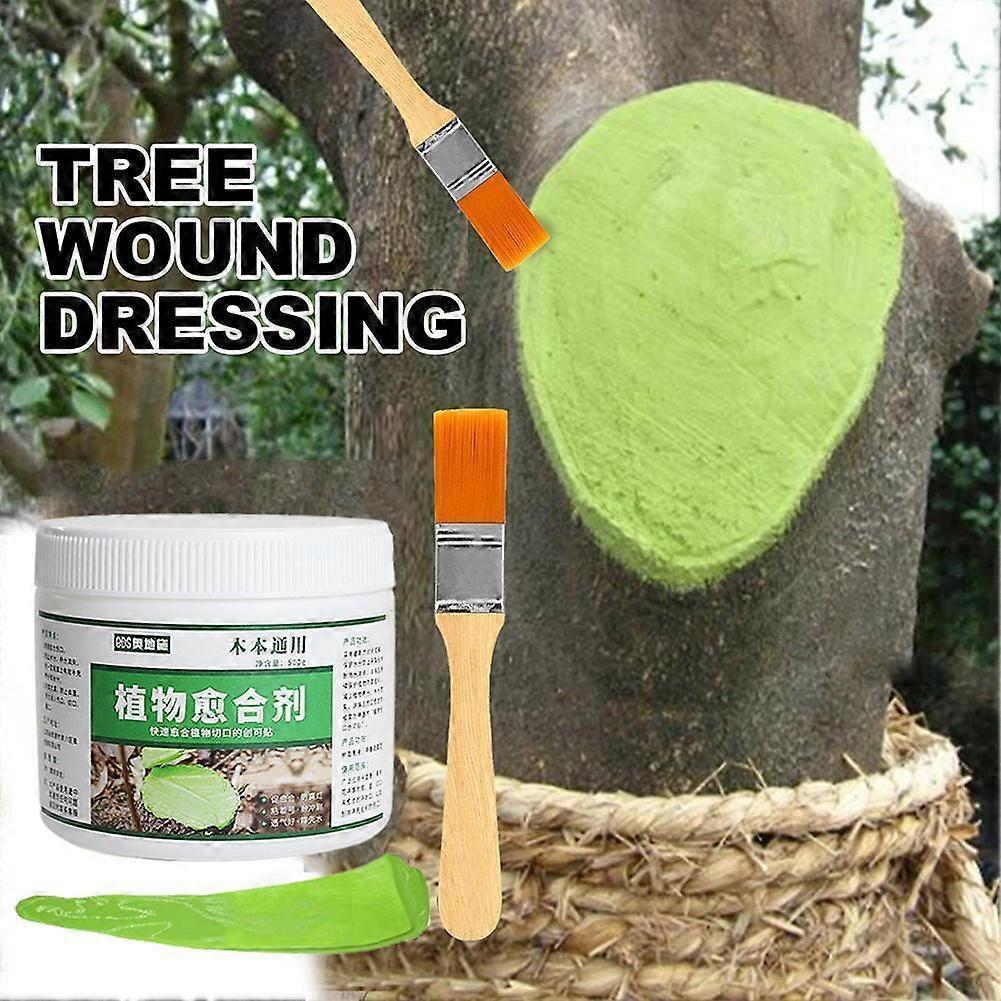 Tree Wound Bonsai Cut Paste Smear Agent Pruning Compound Sealer with Brush less