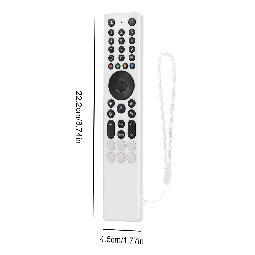For TCL RC833A Remote Control Protect Case with Lanyard Drop-Proof RC Cover Waterproof Television RC Shell Smart TV Accessories