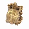 Bronze Exquisite Carving Brass Tortoise Craft Decoration for Hlth  evity Living Room