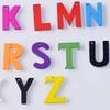 100 шт. 22 мм Случайные Смешанные 1 Отверстие Деревянные Буквы Алфавита Украшение Скрапбукинг Шитье Поделки Деревообработка Изготовление Ювелирных Изделий