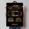 Renault Alpine A310 Metal Signs Car Poster Retro Custom Tinplate Sign for Wall Art Decoration Decoration Living Room Man Cave