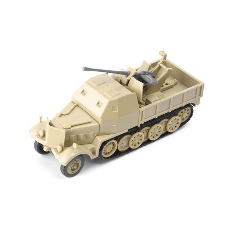 1/72 Немецкий полугусеничный бронетранспортер Sd.kfz.251 времен Второй мировой войны Военная модель Сборка Танк Грузовик Артиллерийская машина 4D Пазл Пластиковая модель Игрушки
