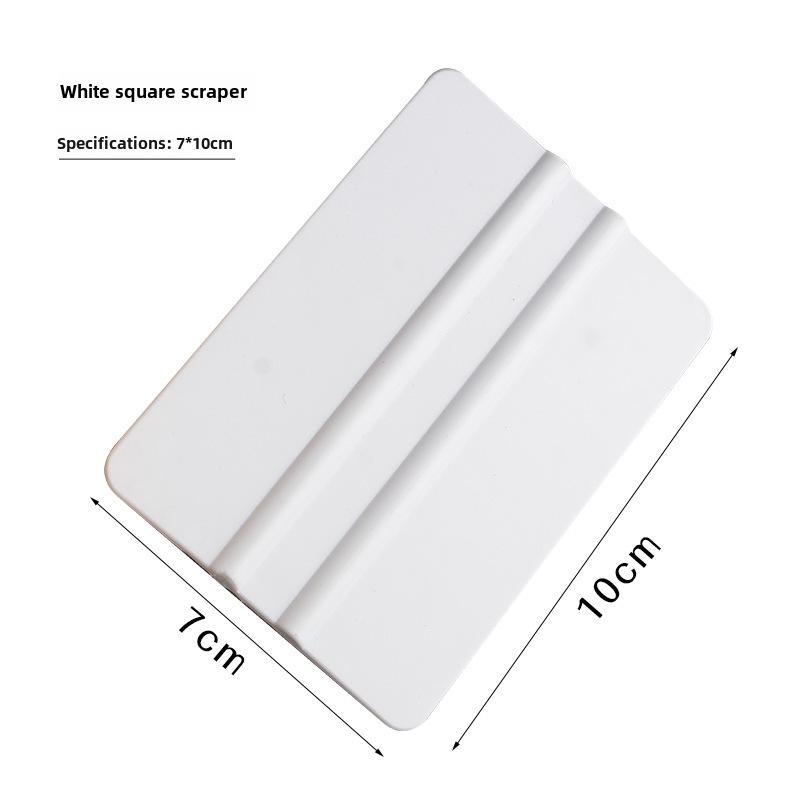 Яркий пластиковый мягкий скребок для наклеек на стены и автомобильных пленок