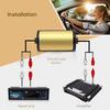 Audio Noise Filter Ground Loop Isolator Noise Filter for Car Stereo System 15A Alternator Noise Reduction