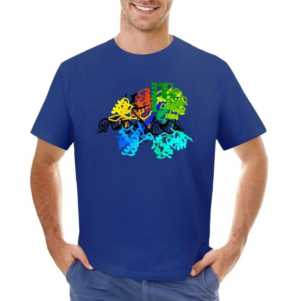 CRISPR Cas9 T-shirt anime new edition workout shirts for men