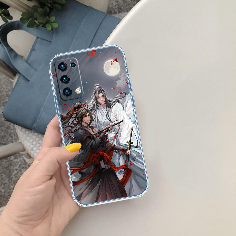LO64 Mo Dao Zu Shi Transparent Phone Case for Motorola Moto G40 G04 G05 One Ace Action  Fusion + Plus Hyper Macro Vision Zoom