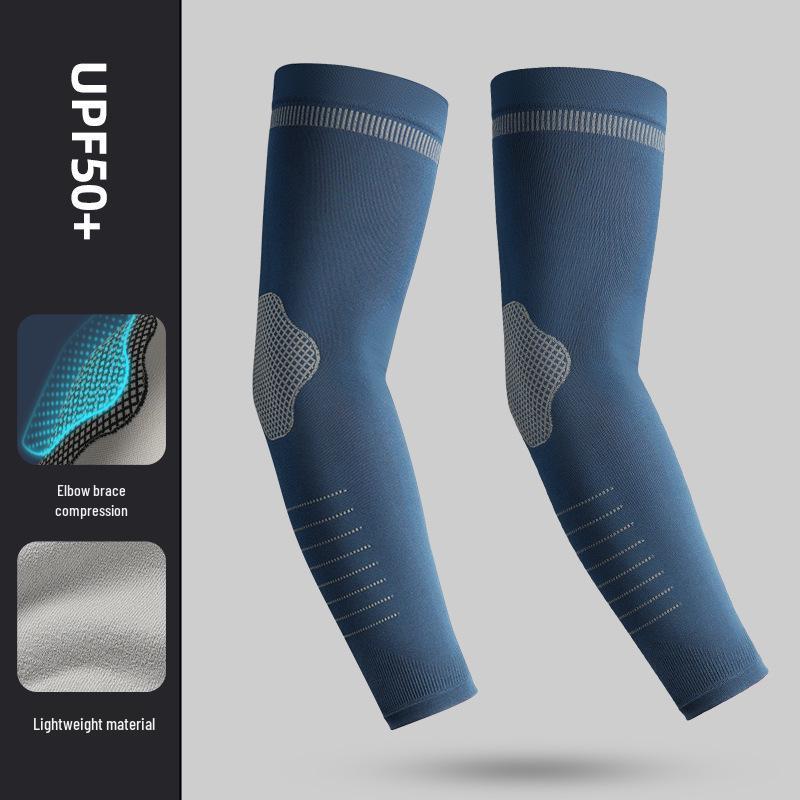 Men's High Elasticity UV Protection Ice Silk Sports Sleeves