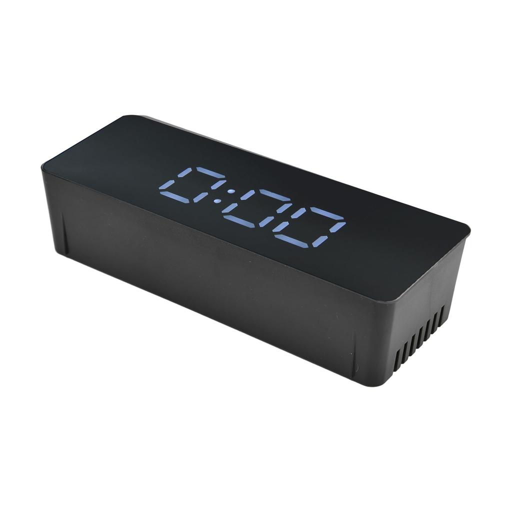 Светодиодные часы Многофункциональные с питанием от USB 3 режима подсветки Время повтора Отображение Цельсия Фаренгейта Цифровой будильник