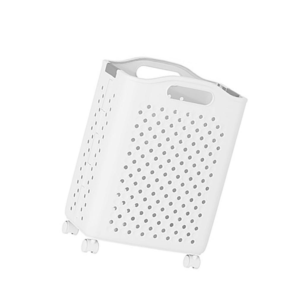 Многоцелевая портативная корзина для белья на 4 колесах, складное решение для хранения одежды для эффективной организации дома