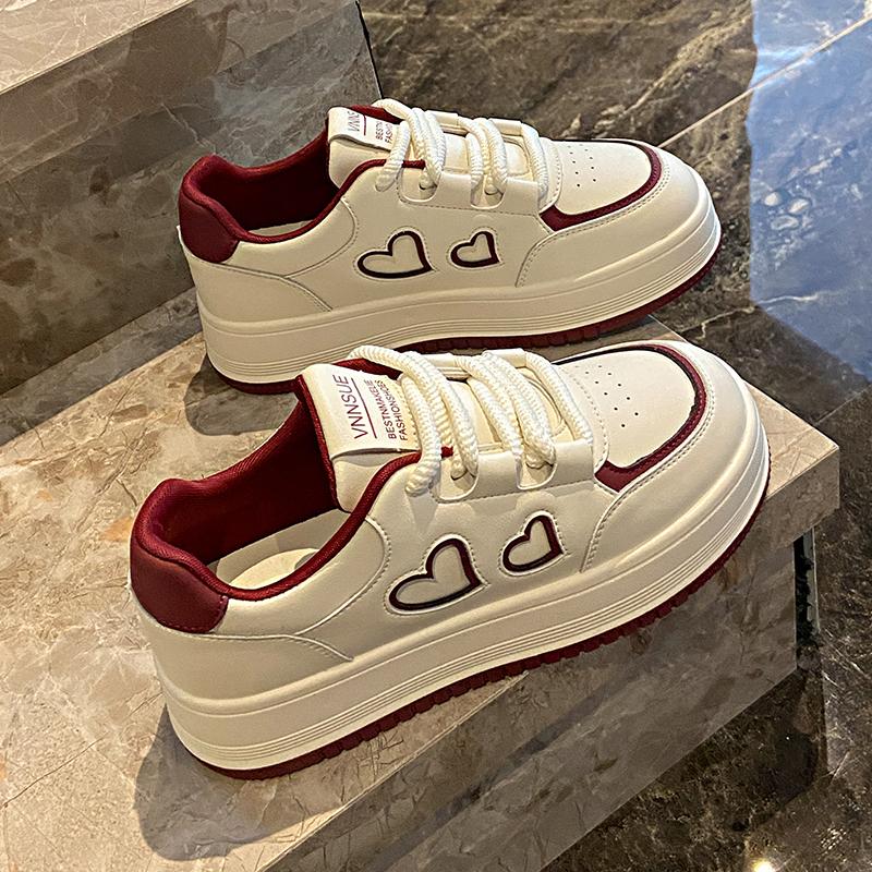 Зимняя обувь Женская Повседневная Женские Кроссовки Сабо Платформа Модис Все-Сочетание Танкетка Баскет 2024 Криперы Милые Спортивные Новые Маленькие