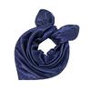 60*60cm Women Elegant Square Scarf Solid Small Hair Tie Band For Business Party Head Neck Silk Satin Scarf