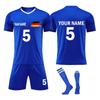 Personalised Shirts Kit Mens Girls With Name Number Custom Football Jerseys For Boys Training Suit