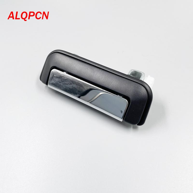 Хромированная ручка с черной отделкой, внешняя ручка двери, подходит для пикапа Mitsubishi L200, фургона L300 1999-2004