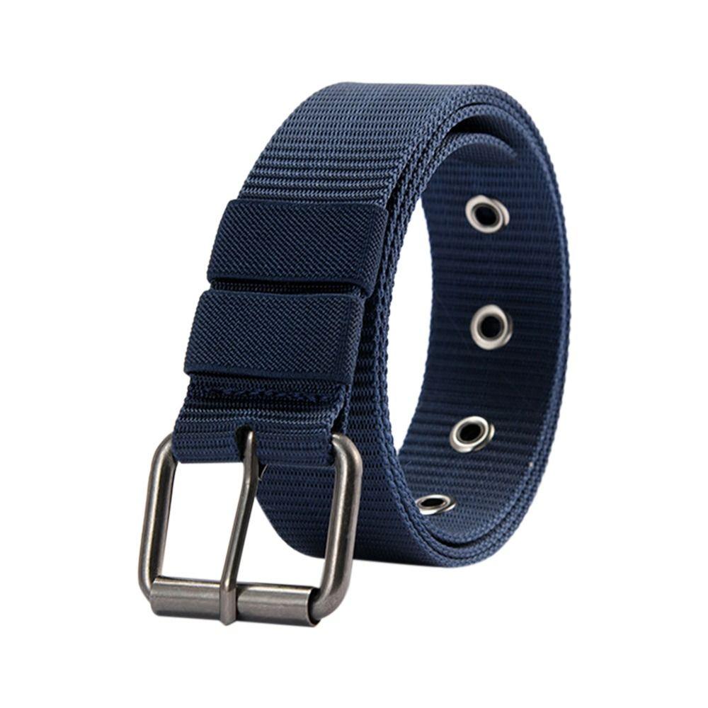 Pants Vintage Ladies Dress Strap Nylon Canvas Braided Belt Weave Waist Band Pin Buckle Waistband