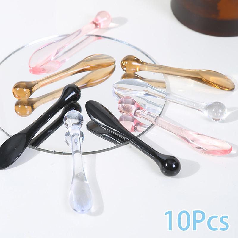 5/10 шт. Аппликатор для крема для глаз, ложка, ролик, прозрачная массажная палочка, косметические шпатели, маска для лица от морщин, уход за кожей, акрил