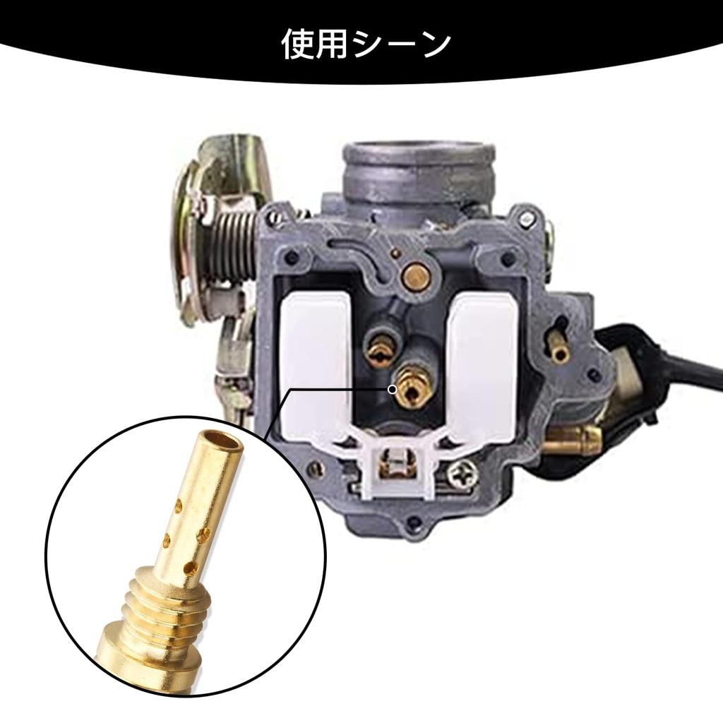 Pilot Jet Jetsetmoto FCR28 Carburetor #40#45#47#50#52#55#57#60 (15X5.4) Pilot Jet Set Zephyr/ZRX/ZZR/ZXR Bike Equipment for