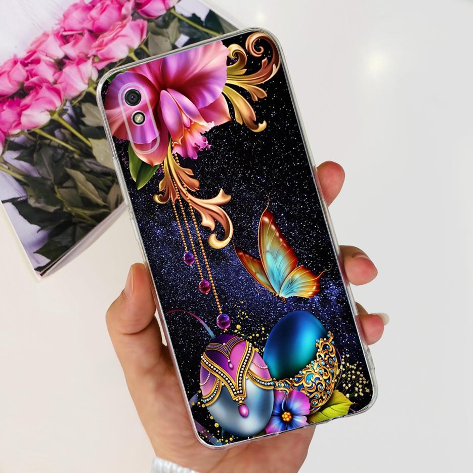 Для Xiaomi Redmi 9A Чехол Redmi 9AT Стильный Расписной Чехол Прозрачный Силиконовый Чехол для Телефона Для Xiaomi Redmi 9A Sport Redmi9A T Мягкие Чехлы