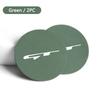 2pcs Suede Car Coaster Mat Water Cup Slots Non-Slip Pad For Kia GT Line Picanto Ev6 SELTOS Elantra Sportage Rio Accessories ZR9