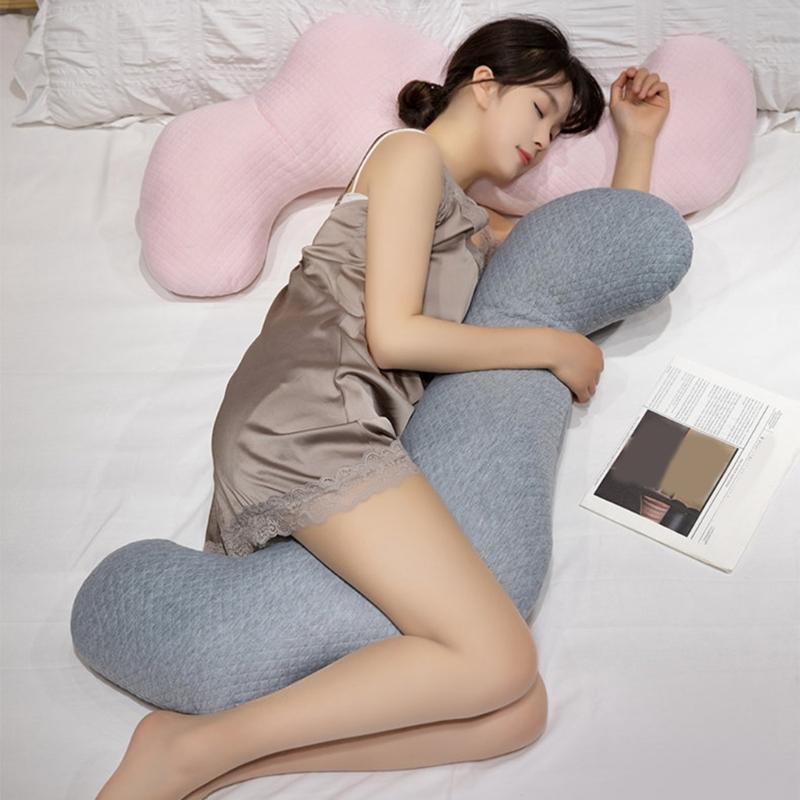 Long 80cm Plushes Support Pillow For Maternity Back Pains Relief Kids Safe Washable Home Decoration For Pregnancy Suppor