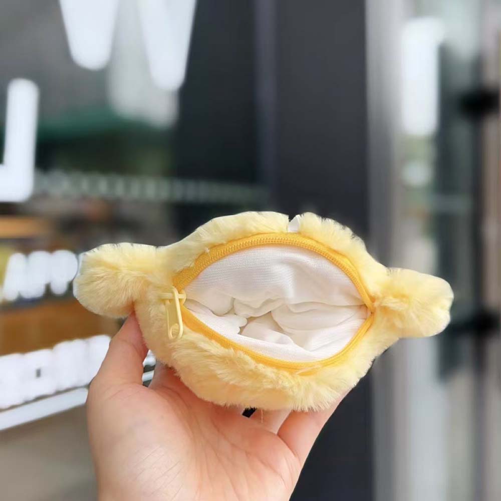 Zero Wallet Capybara Coin Purse Soft Stuffed Guinea Pig Pendant Capybara Plush Keychain  Couple