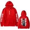 Anime Demon Slayer Serpent Hashira Iguro Obanai Graphic Hoodie Men Women Oversized Sweatshirt Men's Cartoon Streetwear