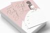 Inkdotpot 30A FloralA Fill-In Style Bridal Shower Invitations Wedding Blank