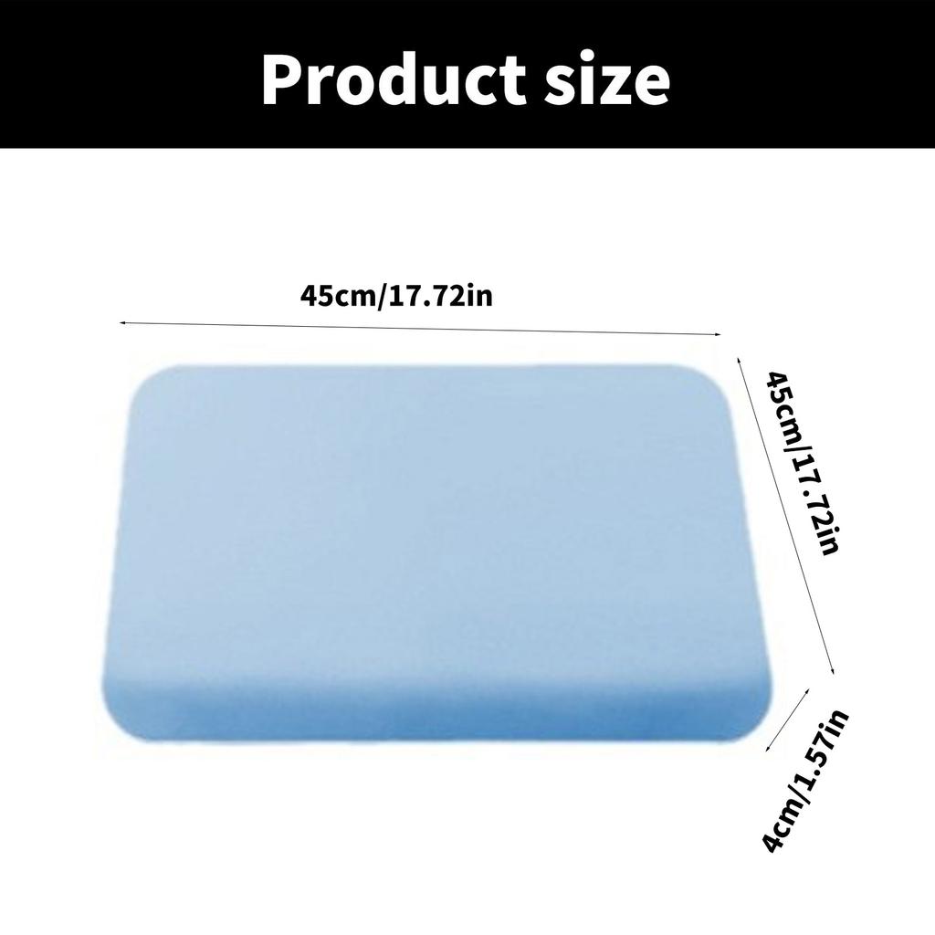 Мягкая подушка для сиденья из пеноматериала с эффектом памяти, нескользящая подушка для сидения рабочего стола и транспортных средств, облегчает усталость поясницы