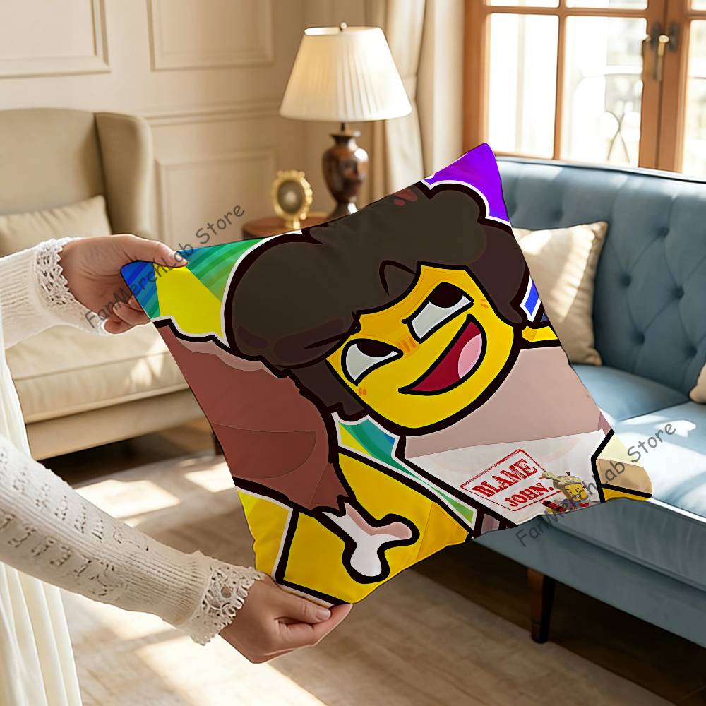 Game SShedletskyS Pillow Case Plush Fabric Soft Pillowcase Double Sided Print Sofa Cushion Cover Throw