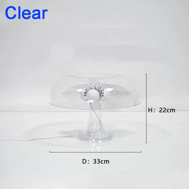 Simple Style Mushroom Table Lamp Ornament Light with 5PCS of E14 LED Tricolored Bulb USB AU EU UK US Plug for Livingroom&Bedside