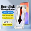 2Pcs Glass Smartphone Screen Protector Film For Samsung S24 Plus S23 Ultra S24 S22 Ultra S21 Tempered Glass Dust Free Cabin