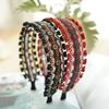 New Bohemian Ethnic Embroidered Flower Headbands Adult Women Floral Weave Lace Headband Hair Accessories