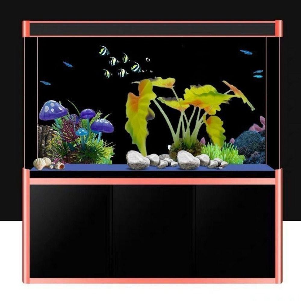 Small Artificial Underwater Plants Plastic Artificial Grass Ornament Small Ponds