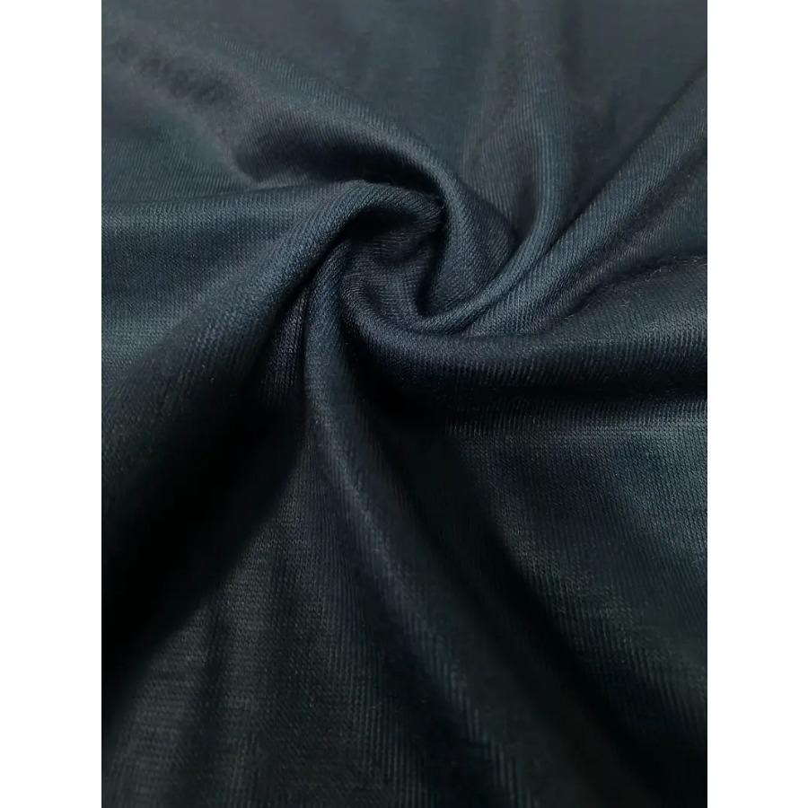 Всесезонная мужская футболка с круглым вырезом — стильный цветовой блок, длинные рукава, прочная и простая в уходе ткань