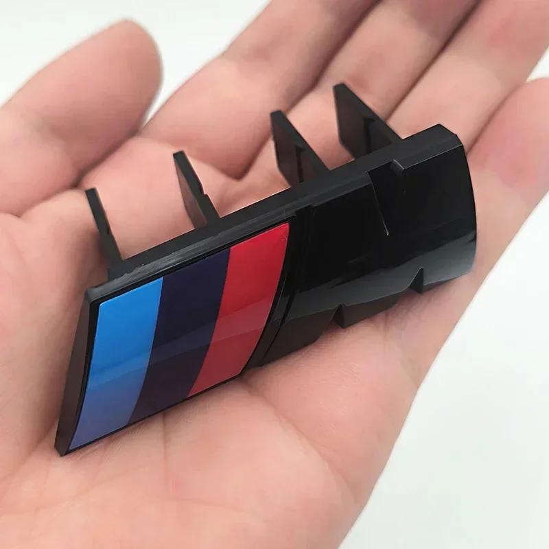 2025 Hot For BMW M Logo X1 X2 X3 X4 X5 X6 F48 G01 E84 E83 F39 F10 F30 G11 G07 G86 G80 G60 E60 E46 3D Car Front Grille Badge Embl