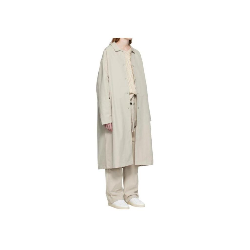 Fear of God Essentials FW22 Длинное пальто 'Smoke' Унисекс FOG-FW22-094