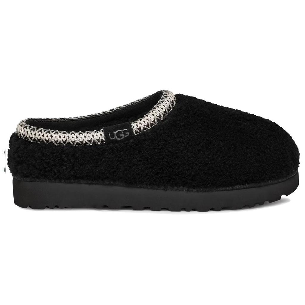 (WMNS) UGG Tasman Maxi Curly Slipper 'Black' Women's 1158356-BLK