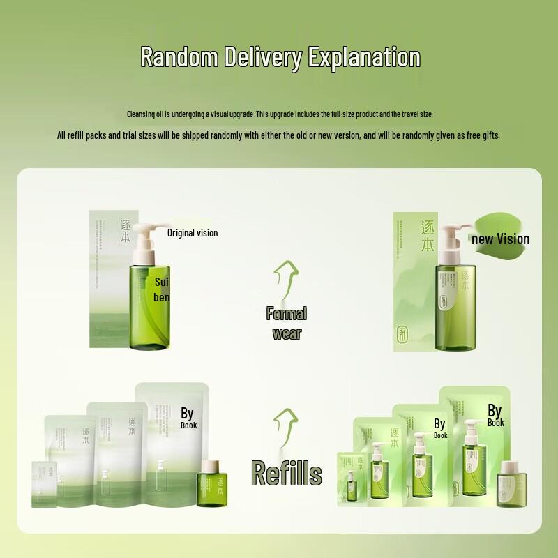 Zhuben Qinghuan Hydrating Plant Extract Cleansing Oil